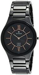 Edge Ceramic Analog Black Dial Men's Watch NM1696NC01 / NL1696NC01