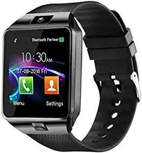 Faawn Smart Watch Bluetooth Phone Call smartwatches with Sim and Bluetooth Call Fitness Tracker Smart Watches for Men, Women, Boys and Girls Black