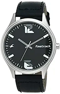 Fastrack Analog Black Dial Men's Watch 3229SL02