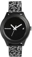 Fastrack Analog Black Dial Unisex Adult Watch 38003PP19