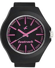 Fastrack Analog Black Dial Unisex Adult Watch NG38004PP05W/NG38004PP05W