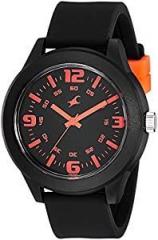 Fastrack Analog Black Dial Unisex Watch NG38003PP13W / NG38003PP13W