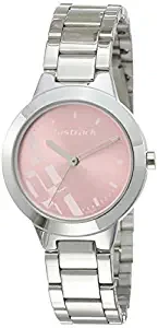 Fastrack Analog Dial Women's Watch Pink, 6150SM04 NM6150SM04 / NL6150SM04