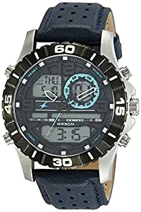 Analog Digital Blue Dial Men's Watch 38035SL02