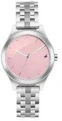 Fastrack Analog Pink Dial Women's Casual Watch