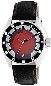 Fastrack Analog Red Dial Men's Watch 3089SL10