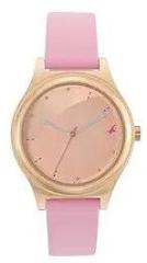 Fastrack Analog Rose Gold Dial Women's Casual Watch