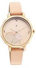 Fastrack Analog Rose Gold Dial Women's Watch 6259WL01