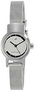 Fastrack Analog Silver Dial Women's Watch 2298SM01