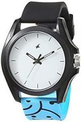 Fastrack Analog White Dial Unisex Adult Watch 68011PP06