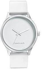 Fastrack Analog White Dial Unisex's Watch 68031AP10/68031AP10
