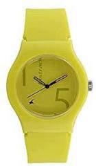 Fastrack Analog Yellow Dial Unisex Adult Watch 9915PP58