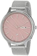 Fastrack Autumn Winter 20 Analog Pink Dial Women's Watch 6207SM01/NP6207SM01