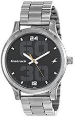 Fastrack Bold Analog Black Dial Men's Watch NL38051SM07