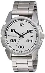 Fastrack Casual Analog Silver Dial Men's Watch NL3124SM01/NP3124SM01