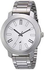 Fastrack Casual Analog Silver Dial Men's Watch NM3120SM01 / NL3120SM01