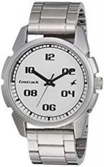 Fastrack Casual Analog Silver Dial Men's Watch NM3124SM01/NN3124SM01