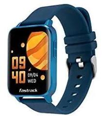 Fastrack Fastrack Reflex Curve Smartwatch, AI Enabled Coach, SpO2, Women Health Monitor, 20+ Sports Mode, 5 ATM Water Resistance & Upto 7 Days Battery Life 38073AP02 Cobalt Blue