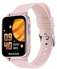 Fastrack Fastrack Reflex Curve Smartwatch, AI Enabled Coach, SpO2, Women Health Monitor, 20+ Sports Mode, 5 ATM Water Resistance & Upto 7 Days Battery Life 38073AP03 Dusty Pink