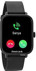 Fastrack Fastrack Reflex Vox 2 Smart Watch with BT Calling Large 1.8 Bright HD Display Music Storage AI Voice 50+ Sports Modes 100+ Watchfaces BP Monitor 24x7 HRM SpO2 Upto 5 Day Battery IP68 Black