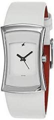 Fastrack Fits and Forms Analog White Dial Women's Watch NM6093SL01 / NL6093SL01/NP6093SL01