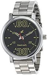Fastrack Fundamentals Analog Black Dial Men's Watch NM38052SM02/NN38052SM02