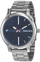 Fastrack Fundamentals Analog Blue Dial Men's Watch NN38051SM03