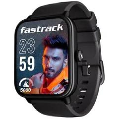 Fastrack Limitless Glide Advanced UltraVU HD Display|BT Calling|ATS Chipset|100+ Sports Modes & Watchfaces|Calculator|Voice Assistant|in Built Games|24 * 7 HRM|IP68 Smartwatch
