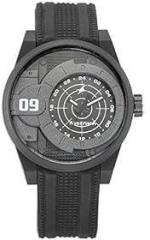 Fastrack Men Silicone Black Dial Analog Watch Nr38058Pp03, Band Color Black