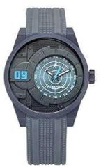 Fastrack Men Silicone Blue Dial Analog Watch Nr38058Pp01, Band Color Blue