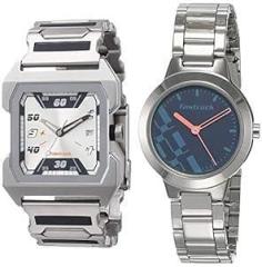 Fastrack Party Analog Silver Dial Men's Watch NM1474SM01/NN1474SM01/NP1474SM01