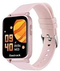 Fastrack Reflex Curv Smartwatch, 2.5D Curved Display, AI Enabled Coach, Multiple Sports Mode, Complete Health Suite with Temperature Monitor, 7 Days Battery Life & 5 ATM