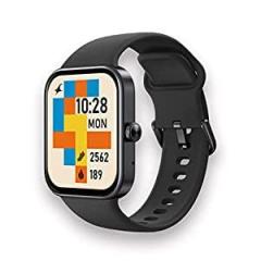 Fastrack Reflex Vox Smartwatch|Alexa Built in|Bright HD Display|Upto 10 Days Battery|5 ATM Water Resistance|Multiple Sports Modes|100+ Watchfaces|24x7 HRM|Sp02|Stress Monitor|Camera & Music Control