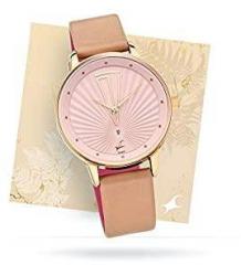 Fastrack Ruffles Collection Analog Pink Dial Women's Watch 6206WL02/NP6206WL02