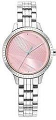Fastrack Stunners 3.0 Analog Pink Dial Women's Watch 6267SM02