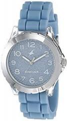 Fastrack Trendies Analog Blue Dial Women's Watch NM68009PP02/NN68009PP02
