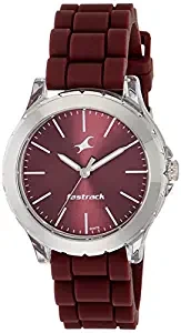 Fastrack Trendies Analog Red Dial Women's Watch NL68009PP06
