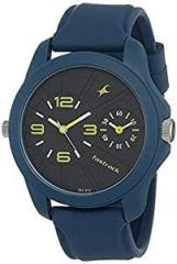 Fastrack Two Timers Analog Black Dial Men's Watch NN38042PP03/NP38042PP03