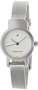 Fastrack Upgrade Core Analog White Dial Women's Watch NL2298SM02