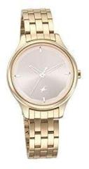 Fastrack Women Metal Casual Analog Rose Gold Dial Watch 6248Wm01/Nr6248Wm01, Band Color Rose Gold