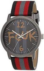 FCUK Analog Black Dial Men's Watch FK0001D