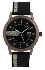 FCUK Analog Black Dial Men's Watch FK0009E