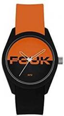 FCUK Analog Black Dial Unisex's Watch FC153BO