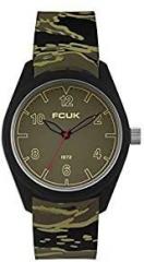 FCUK Analog Green Dial Unisex's Watch FC154E