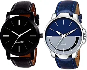 Analogue Dial Men's & Boys' Watch Pack of 2