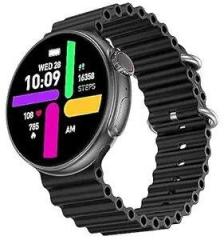 Fire Boltt Asteroid 1.43 Super AMOLED Display Smart Watch, One Tap Bluetooth Calling, 466 * 466 px Resolution, 123 Sports Modes, in Built Voice Assistance, 350mAh Large Battery Black