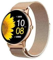 Fire Boltt Phoenix Ultra Luxury Stainless Steel, Bluetooth Calling Smartwatch, AI Voice Assistant, Metal Body with 120+ Sports Modes, SpO2, Heart Rate Monitoring Gold