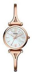 Fossil Analog Mother of Pearl Dial Women's Watch ES4500