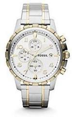 Fossil Analog White Dial Men's Watch FS4795