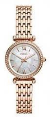 Fossil Analog White Dial Women's Watch ES4648